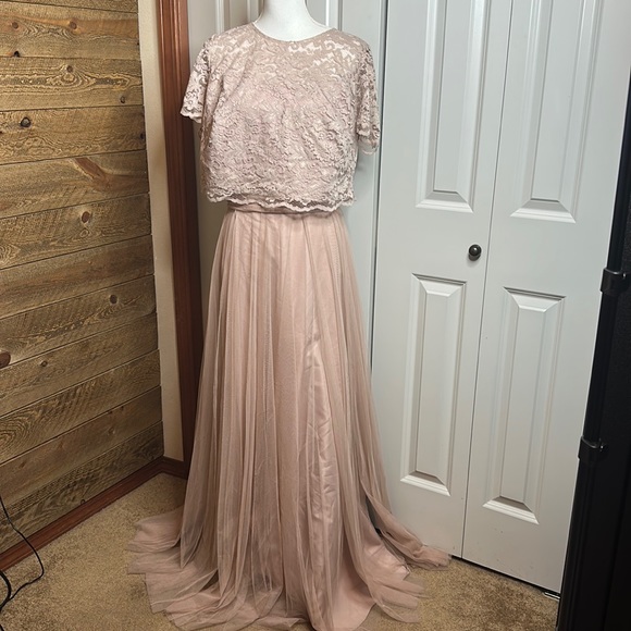 Watters & Watters Dresses Watters Watters Lace Bridesmaid Dress